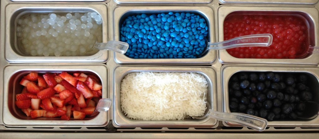 Fourth of July Toppings!