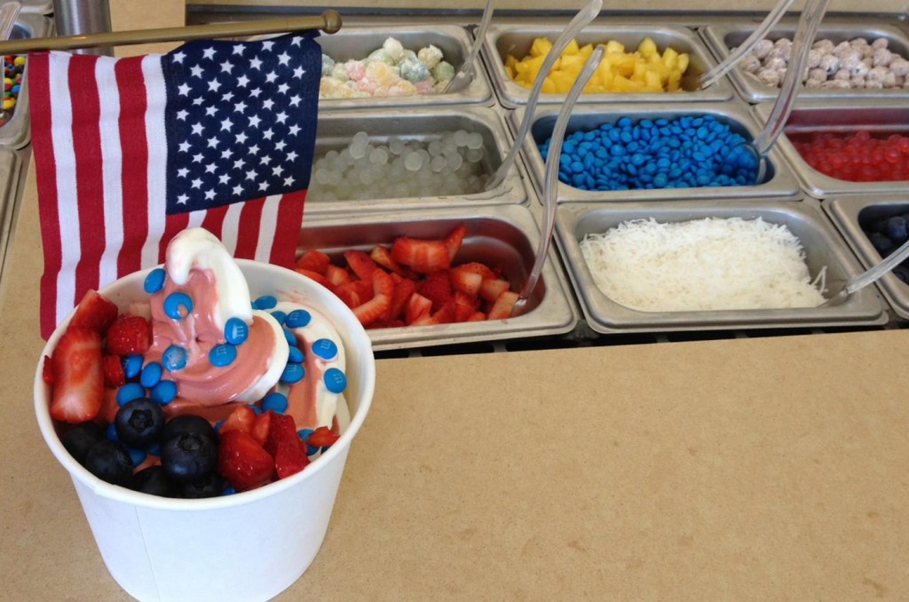 Fourth of July Froyo